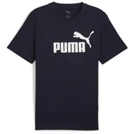 Koszulki sportowe męskie - Koszulka męska Puma ESS No. 1 Logo Tee Rozmiar: L / Kolor: niebieski - miniaturka - grafika 1