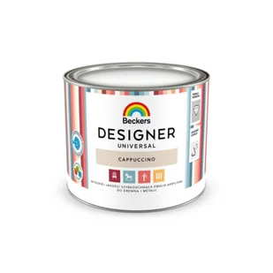 Beckers Emalia akrylowa Designer Universal Cappuccino 0,5 l - Emalie - miniaturka - grafika 1