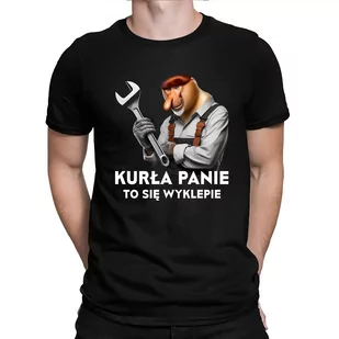 Kurła panie, to się wyklepie - męska koszulka na prezent - Koszulki męskie - miniaturka - grafika 1