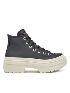 Converse Trampki Chuck Taylor All Star Lugged Heel Platform Waterproof A12328C 001 Czarny - Trampki damskie - miniaturka - grafika 1