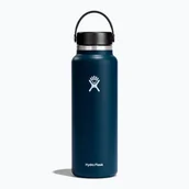 Butelki termiczne - Butelka termiczna Hydro Flask Wide Flex Cap 1180 ml indigo - miniaturka - grafika 1