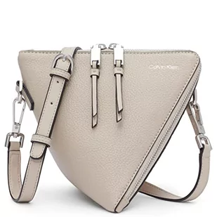 Calvin Klein Damska bluzka Argo z zamkiem błyskawicznym, trójkątna crossbody, grzyb, jeden rozmiar, Grzyb, Rozmiar Uniwersalny - Torebki damskie - miniaturka - grafika 1