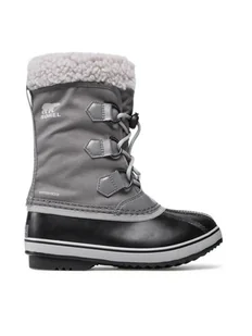 Sorel Śniegowce Yoot Pac Nylon Wp NY1962 Szary - Buty dla dziewczynek - miniaturka - grafika 1