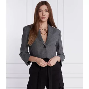 Pinko Żakiet | Cropped Fit | z dodatkiem wełny - Marynarki i żakiety damskie - miniaturka - grafika 1