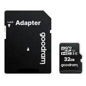 Karty pamięci - Goodram microSDHC 32GB M1AA-0320R12 - miniaturka - grafika 1