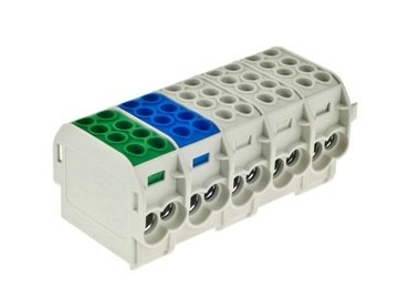 Incobex INC-02836 Listwa Zaciskowa Pięciopolowa Zgx 5x(1x25/2x16) MM2 (3P+