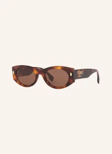 Fendi Okulary Przeciwsłoneczne fn000751 braun - Okulary przeciwsłoneczne - miniaturka - grafika 1
