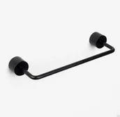 Zawiasy, okucia i inne akcesoria - Uchwyt meblowy podłużny Meluzyna 128 Metalowy Czarny - miniaturka - grafika 1