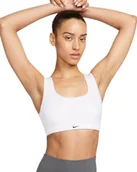 Biustonosze - Nike W Nk Alate all U Rib Biustonosz Sportowy Kobiety - miniaturka - grafika 1