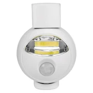 Lampy stojące - Lampka nocna EMOS Cob P3311 z czujnikiem PIR Biały - miniaturka - grafika 1