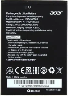 Acer BATTERY LI-ION 2000MAH MAIN - Baterie do laptopów - miniaturka - grafika 1