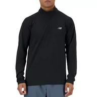 Bluzy męskie - Bluza New Balance MT41083BK - czarna - miniaturka - grafika 1