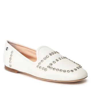 Baleriny - Lordsy AGL - Jess Loafer D834035PCKS034B704 Offwhite/Cristallo - grafika 1