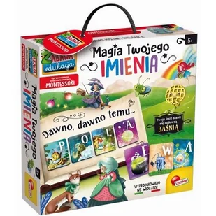 Lisciani Giochi Montessori Magia Twojego Imienia - Gry planszowe - miniaturka - grafika 1