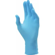 Rękawiczki jednorazowe - Rękawiczki nitrylowe ICO GUANTI Tulip Fit Blu (rozmiar M/L) - miniaturka - grafika 1