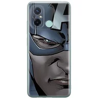 Etui i futerały do telefonów - Etui Kapitan Ameryka 020 Marvel Nadruk pełny Niebieski Producent: Xiaomi, Model: REDMI 12C/ REDMI 11A - miniaturka - grafika 1
