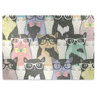 Podnóżki, podpórki, podkładki - Podkładka pod krzesło obrotowe Koty 140x100 cm - miniaturka - grafika 1