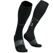 Skarpetki sportowe męskie - COMPRESSPORT Skarpety kompresyjne FULL SOCKS OXYGEN black - miniaturka - grafika 1