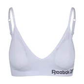 Biustonosze - Reebok damski JUSTINE bezszwowy biustonosz, biały, mały - miniaturka - grafika 1