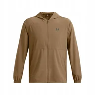 Kurtki męskie - KURTKA MĘSKA VIBE WOVEN WINDBREAKER UNDER ARMOUR L - miniaturka - grafika 1