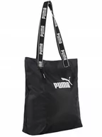 Torby sportowe - Torba Puma Core Shopper 079850-01 Czarna Miejska - miniaturka - grafika 1