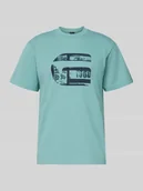 Koszulki męskie - T-shirt o kroju regular fit z nadrukiem z logo model ‘icon’ - miniaturka - grafika 1