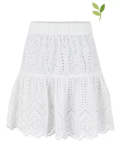 Spódnice - Y.A.S Spódnica "Holi" w kolorze białym - grafika 1