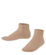 Skarpetki damskie - FALKE Uniseks - dzieci Skarpety do trampek Family K SN Zrównoważona Bawełna krótkie jednokolorowe 1 Para, Pomarańczowy (Coral 8677), 23-26 (2-3 lata) - miniaturka - grafika 1