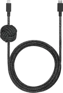 Kabel USB Native Union USB-C - Lightning 3 m Czarny (NCABLE-CL-CS-BK-NP) - Kable USB - miniaturka - grafika 1