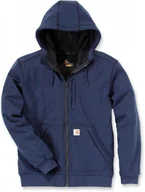 Bluzy męskie - Bluza Carhartt Wind Fighter Sweatshirt Navy - miniaturka - grafika 1