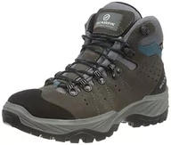 Buty trekkingowe męskie - Scarpa Męskie buty trekkingowe Mistral GTX High Rise, Smoke-Lake Blue Gore-tex Energy II, 42 UK - miniaturka - grafika 1