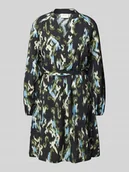 Sukienki - Sukienka o długości do kolan z efektem marszczenia model ‘MARLOT MALI’ - miniaturka - grafika 1