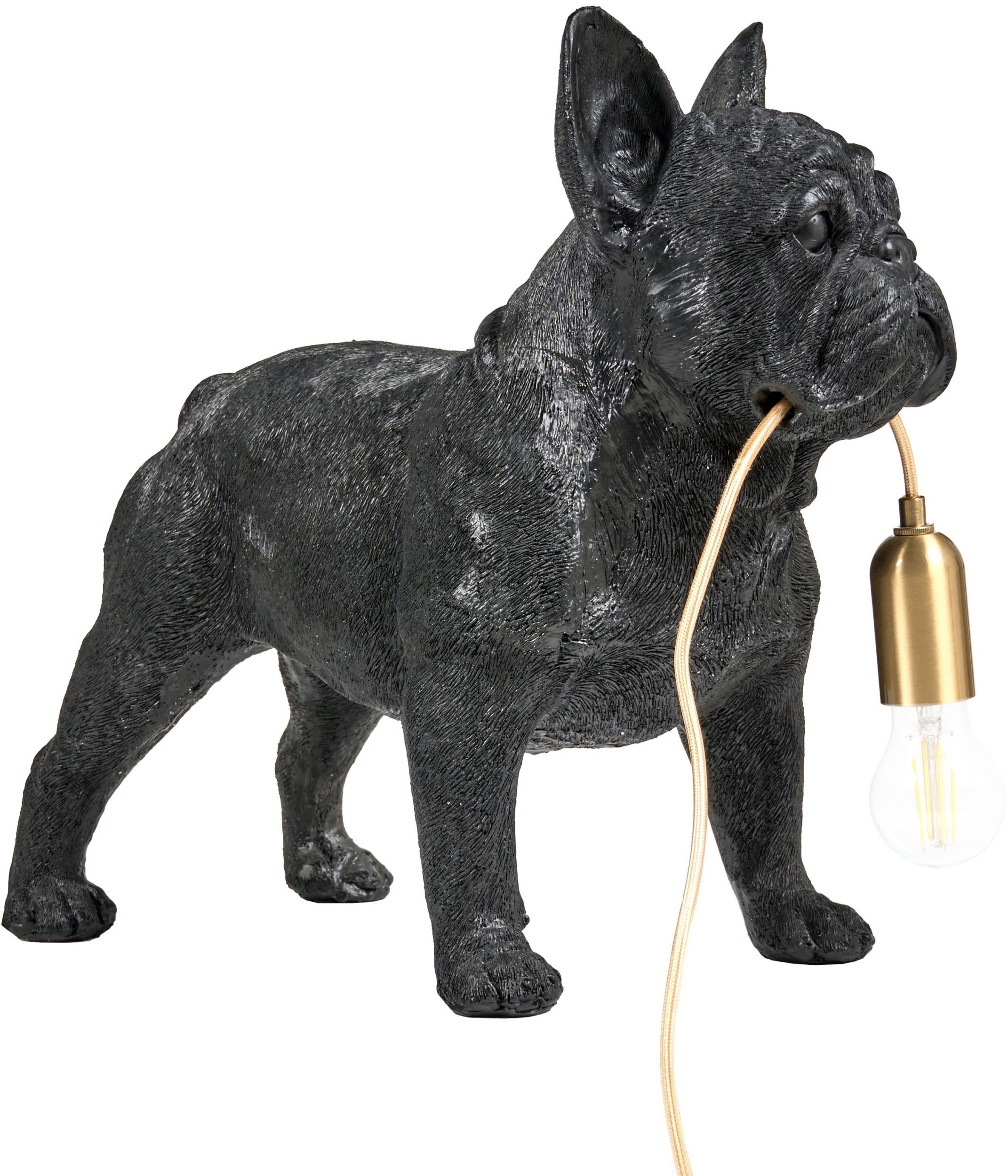 Lampa stołowa Pies BAXTER Czarny