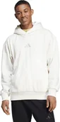 Bluzy męskie - Adidas Bluza męska adidas All Szn Fleece Hoodie biała IY4121 S - miniaturka - grafika 1