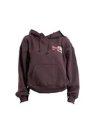 Bluzy damskie - Bluza Damska VANS Cherryrise Retro Hoodie Dark Port VN000Q41EMS1 M - miniaturka - grafika 1