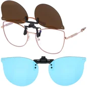 Okulary przeciwsłoneczne - Nakładki CAT Niebieskie - miniaturka - grafika 1