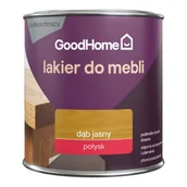 Lakiery do drewna - GoodHome Lakier do mebli jasny dąb połysk 0,25 l - miniaturka - grafika 1