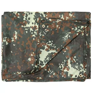 Plandeka Tarp MFH 3 x 4 m Flecktarn - Akcesoria turystyczne - miniaturka - grafika 1