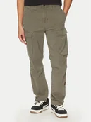 Spodnie męskie - G-Star Raw Joggery Core D24309-D920 C496 Khaki Regular Fit - miniaturka - grafika 1
