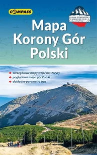 Mapa Korony Gór Polski - Praca zbiorowa - książka - Przewodniki - miniaturka - grafika 1