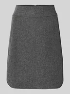 Spódnice - Spódnica o długości do kolan z szerokim pasem - miniaturka - grafika 1