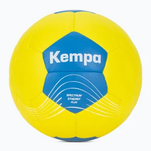 Piłka do piłki ręcznej Kempa Spectrum Synergy Plus żółta/niebieska rozmiar 2 - Piłka ręczna - miniaturka - grafika 1