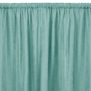 Zasłona MILANA kolor turkusowy styl klasyczny tunel 5 cm szenila 280x270 homede - CURT/HOM/MILANA/CHENILLE/TUNNEL/TURQUOISE/280x - Zasłony - miniaturka - grafika 1