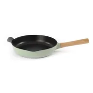 Patelnie - Berghoff PATELNIA ŻELIWNA 26 CM RON ( ZIELONA ) (3900046) - miniaturka - grafika 1