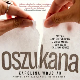 Oszukana Karolina Wójciak - Audiobooki - kryminał, sensacja, thriller - miniaturka - grafika 1