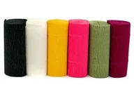 Dekoratorstwo - Krepina dekoracyjna 6 kolorów180 g, 10 cmx250 cm - miniaturka - grafika 1