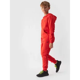 Spodnie dresowe 4F Jr 4FJWMM00TTROM0811-70S - Spodnie męskie - miniaturka - grafika 1