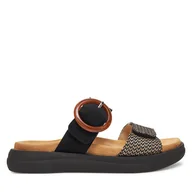 Klapki i japonki damskie - Klapki Remonte D2N51-03 Czarny - miniaturka - grafika 1