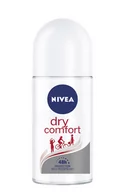 Dezodoranty i antyperspiranty unisex - Nivea Dezodorant w kulce roll-on Dry Comfort 50ml - miniaturka - grafika 1