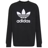 Bluzy męskie - adidas Adicolor Classics Trefoil Crewneck Sweatshirt H06651 męska bluza czarna - miniaturka - grafika 1